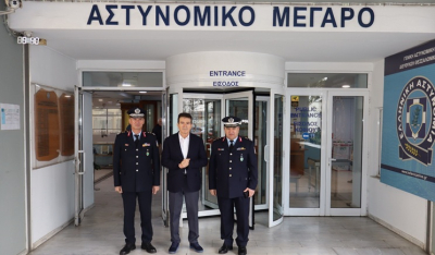 Συνέντευξη τύπου του Υπουργού Προστασίας του Πολίτη, Μ. Χρυσοχοΐδη στη Θεσσαλονίκη