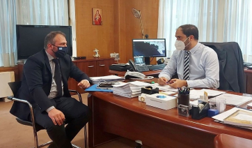 Συνάντηση του Φίλιππου Φόρτωμα με την ηγεσία του Υπουργείου Υποδομών και Μεταφορών για τα υδατοδρόμια