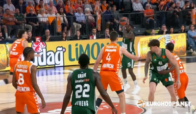 Βαλένθια - ΠΑΟ 105-107: Δεύτερη νίκη στην Ισπανία και «άνθισε τριφύλλι» για το Final Four της Αθήνας (Βίντεο)