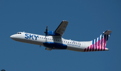 Οι πτήσεις της SKY express από και προς το αεροδρόμιο της Ρόδου συνεχίζονται κανονικά