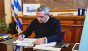 Υπογραφή σύμβασης με τον ανάδοχο για την τριετή αντιπλημμυρική προστασία της Πάρου