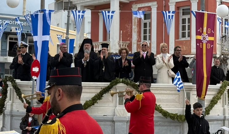 Μήνυμα του Δημάρχου Τήνου κ. Παναγιώτη Κροντηρά για τη Διπλή Εορτή της 25ης Μαρτίου