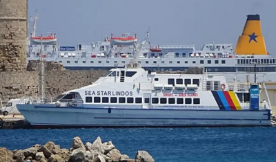 Πρόσκρουση του «Sea Star Lindos» στο λιμάνι της Ρόδου κατά τη διαδικασία κατάπλου - 41 επιβάτες, 8 μέλη πλήρωμα