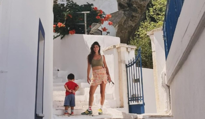 Χρύσα Μιχαλοπούλου: Το άλμπουμ των διακοπών της από τη Νάξο