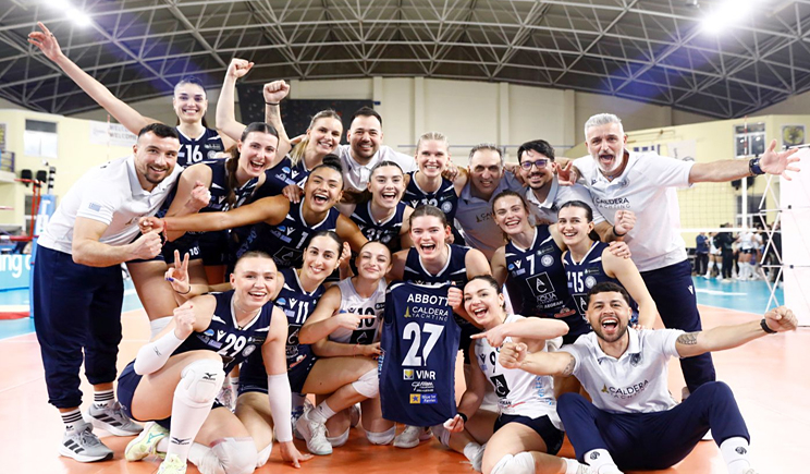 Κύπελλο Βόλεϊ Γυναικών: Πέρασε άνετα στον τελικό ο Α.Ο. Θήρας και θα αντιμετωπίσει τον Πανιώνιο