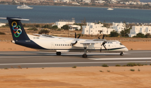 Πάρος: Αδύνατο να προσγειωθούν αεροπλάνα στο νησί ! – Ακυρώσεις πτήσεων λόγω θυελλωδών νοτιάδων