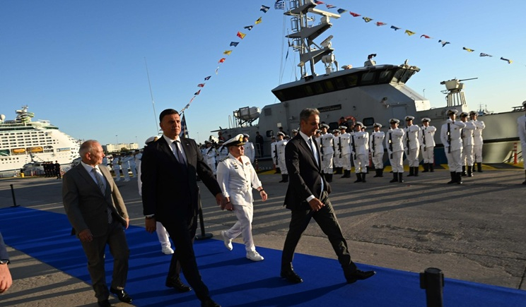 Τελετή παραλαβής και ένταξης πέντε νέων ταχύπλοων περιπολικών σκαφών στο Λιμενικό Σώμα – Ελληνική Ακτοφυλακή