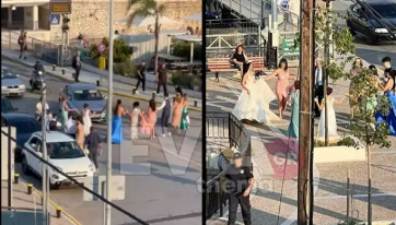 Χαμός στη Χαλκίδα: Νύφη και καλεσμένοι έκλεισαν την παλιά γέφυρα για να... χορέψουν - Έξαλλοι οι οδηγοί