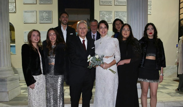 Γιάννης Ραγκούσης και Μαρίνα Κοντοτόλη παντρεύτηκαν στην Αγία Σοφία Ακροπόλεως - Δείτε βίντεο φωτογραφίες