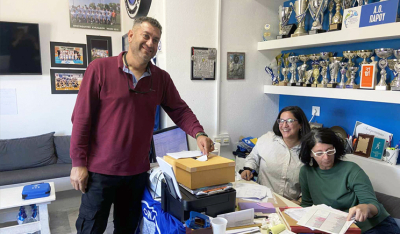 Το νέο ανανεωμένο συμβούλιο του Α.Ο. Πάρου - Συνεχίζει στην προεδρία ο Νίκος Σαρρής