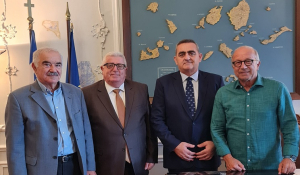 Συνάντηση του Χωρικού Αντιπεριφερειάρχη Κυκλάδων κ. Γιώργου Λεονταρίτη με τον Ευρωβουλευτή κ. Φρέντη Μπελέρη»