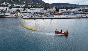 Πάρος: Άσκηση Αντιμετώπισης Θαλάσσιας Ρύπανσης