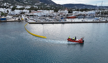 Πάρος: Άσκηση Αντιμετώπισης Θαλάσσιας Ρύπανσης
