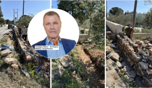 Πάρος: Τελική φάση υλοποίησης έργου – Διαπλάτυνση δρόμου «παγίδας» ατυχημάτων