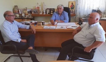 Περιοδεία του Αντι/ρχη Κυκλάδων Γιώργου Λεονταρίτη σε Σίφνο, Μήλο και Νάξο
