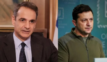 Νέο τηλεφώνημα Μητσοτάκη - Ζελένσκι: Τον προσκάλεσε να μιλήσει μέσω τηλεδιάσκεψης στη Βουλή των Ελλήνων