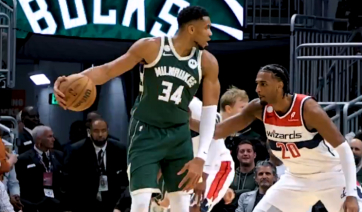 Με 37άρα από τον Αντετοκούνμπο η πρεμιέρα με το δεξί για τους Μπακς κόντρα στους Γουίζαρντς - Δείτε βίντεο