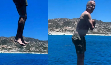 Ο Τομ Χανκς έκλεισε τα 69 και το γιόρτασε με μια επική βουτιά (βίντεο)