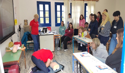 ΕΟΔ Κυκλάδων: Σεμινάριο βασικής υποστήριξης ζωής για παιδιά και βρέφη
