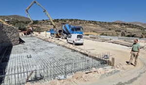 Επίσκεψη του Δημάρχου Πάρου στο εργοτάξιο του έργου «Κατασκευή Πράσινων Σημείων Δήμου Πάρου»