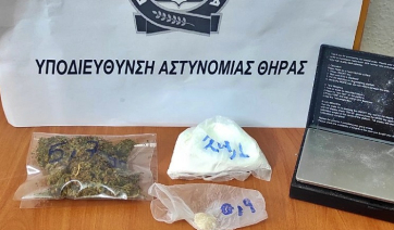 Συνελήφθη 39χρονος για διακίνηση ναρκωτικών στη Θήρα
