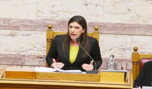 Κωνσταντοπούλου: Αναμένω να πράξετε τα δέοντα για να αποκαταστήσετε τη θεσμική εκτροπή