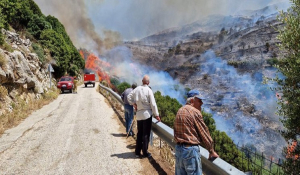 Νάξος: Ενημέρωση για πυρκαγιά