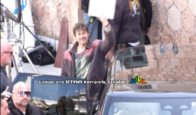 Ουρές θαυμαστών για να δουν τον Μπραντ Πιτ στη Χαλκίδα