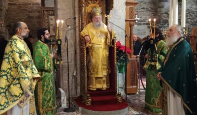 Η εορτή των Χριστουγέννων στο Ιερό Προσκύνημα Παναγίας Εκατονταπυλιανής Πάρου