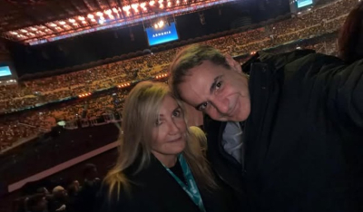 Χειμερινοί Ολυμπιακοί αγώνες: Η selfie του Μητσοτάκη από το Σαν Σίρο