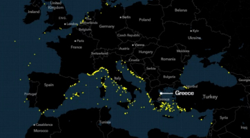 Bloomberg: H Eλλάδα top προορισμός για τα σούπερ γιοτ των πλουσίων -Ο χάρτης που το αποδεικνύει