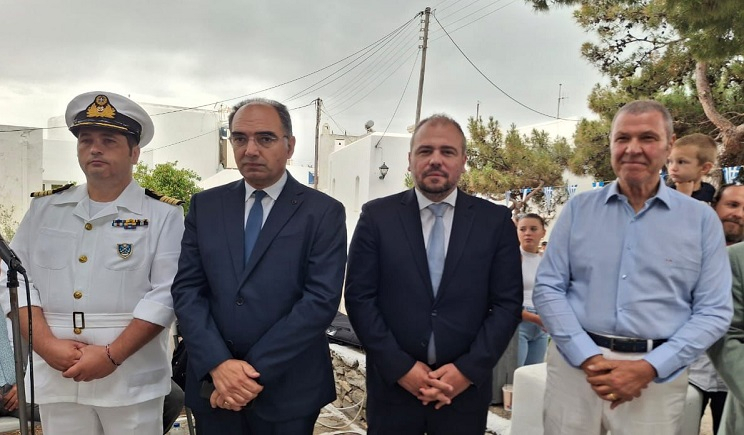 Τριήμερη επίσκεψη του Φίλιππου Φόρτωμα σε Πάρο και Αντίπαρο