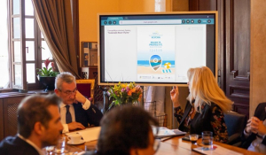 Συμφωνία-πρότυπο για την πρώτη βιώσιμη παραλία της Ρόδου στα Βλυχά, στο πλαίσιο του The Rhodes Co-Lab