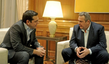 Αύριο στις 10:30 το ραντεβού Τσίπρα-Καμμένου