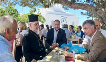 Επίσκεψη του Φίλιππου Φόρτωμα σε Πάρο και Αντίπαρο