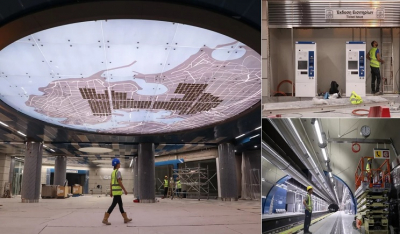 Μετρό: Οι πρώτες εικόνες από τους νέους σταθμούς της Γραμμής 3 στον Πειραιά -Πότε παραδίδονται