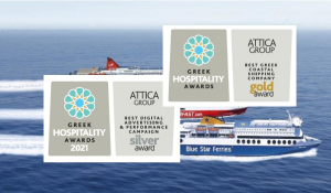 Δύο βραβεία για την Attica Group στα Greek Hospitality Awards 2021