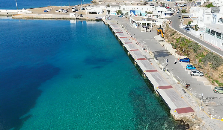 Μύκονος: Τα έργα αναβάθμισης των λιμανιών ανταποκρίνονται στις σύγχρονες απαιτήσεις των επισκεπτών