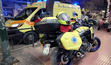 Τροχαίο δυστύχημα στην Καλλιρρόης - Νεκρός 58χρονος μοτοσικλετιστής (βίντεο)