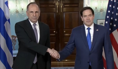 Θετική η συνάντηση Γεραπετρίτη - Ρούμπιο στην Ουάσινγκτον (βίντεο)