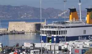 Ξεκινούν έλεγχοι ασφαλείας σε όλους τους επιβάτες και τα οχήματα που ταξιδεύουν για Κρήτη