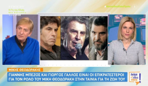 Προ των πυλών ταινία για τη ζωή του Μίκη Θεοδωράκη - Μπέζος και Γάλλος οι επικρατέστεροι για τον ρόλο (βίντεο)