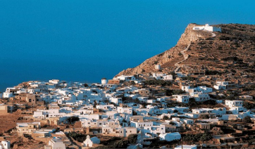 Πλακόστρωση περιοχής Γαλανός Χώρας Σικίνου από την Περιφέρεια Νοτίου Αιγαίου