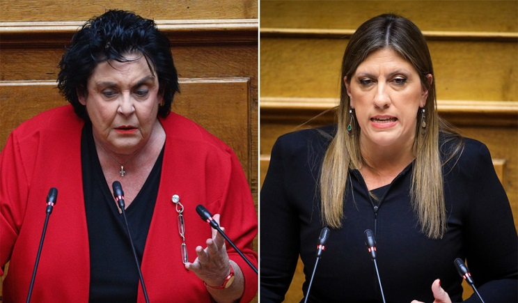 Νέος άγριος καβγάς μεταξύ Κωνσταντοπούλου και Κανέλλη: «Ξεκίνησες καριέρα επί χούντας» – «Μίλησε 27 λεπτά αντί για 5» (Βίντεο)