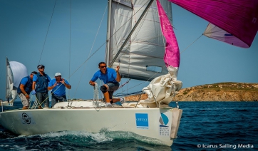 Hellenic Match Racing Tour Παρος 2015 - Ημέρα 2η
