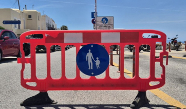 Περιοδική πεζοδρόμηση της παραλιακής οδού «Γιάννης Πάριος» στην Παροικία