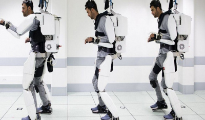 Eξωσκελετός, σαν ρομπότ, βοηθά 28χρονο παράλυτο να περπατήσει [εικόνα & βίντεο]