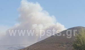 Φωτιά για δεύτερη μέρα στην Πάρο! Καίγονται και πάλι οι περιοχές Κακάπετρα - Ασπριές, κινδυνεύει ο ΧΥΤΑ...