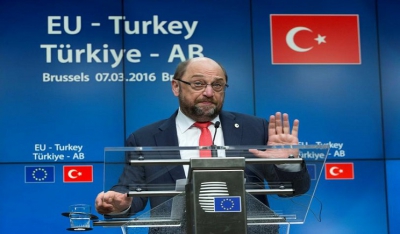 Με κυρώσεις απειλεί την Τουρκία ο Σουλτς