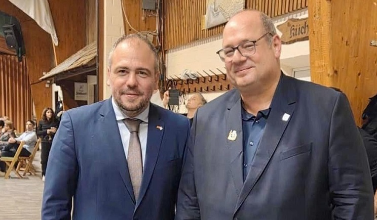 Επίσκεψη στο κρατίδιο της Βόρειας Ρηνανίας - Βεστφαλίας στη Γερμανία του Προέδρου της Επιτροπής Ελληνισμού της ΔιασποράςΦίλιππου Φόρτωμα